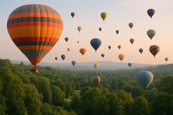 Hot Air Balloon Destinations for the Bucket List